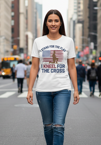 Load image into Gallery viewer, I Stand for the Flag I Kneel for the Cross
