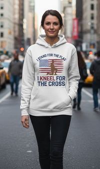 Load image into Gallery viewer, I Stand for the Flag I Kneel for the Cross
