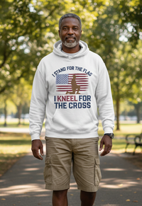 Load image into Gallery viewer, I Stand for the Flag I Kneel for the Cross
