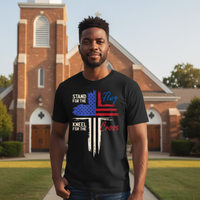 Load image into Gallery viewer, Stand for the Flag Kneel for the Cross
