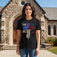 Load image into Gallery viewer, Stand for the Flag Kneel for the Cross
