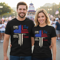 Load image into Gallery viewer, Stand for the Flag Kneel for the Cross
