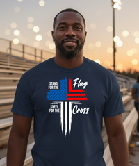 Load image into Gallery viewer, Stand For The Flag Kneel For The Cross
