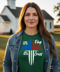 Load image into Gallery viewer, Stand For The Flag Kneel For The Cross
