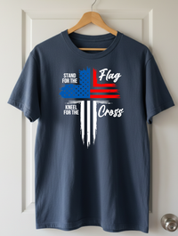 Load image into Gallery viewer, Stand For The Flag Kneel For The Cross
