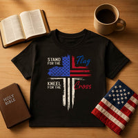 Load image into Gallery viewer, Stand for the Flag Kneel for the Cross
